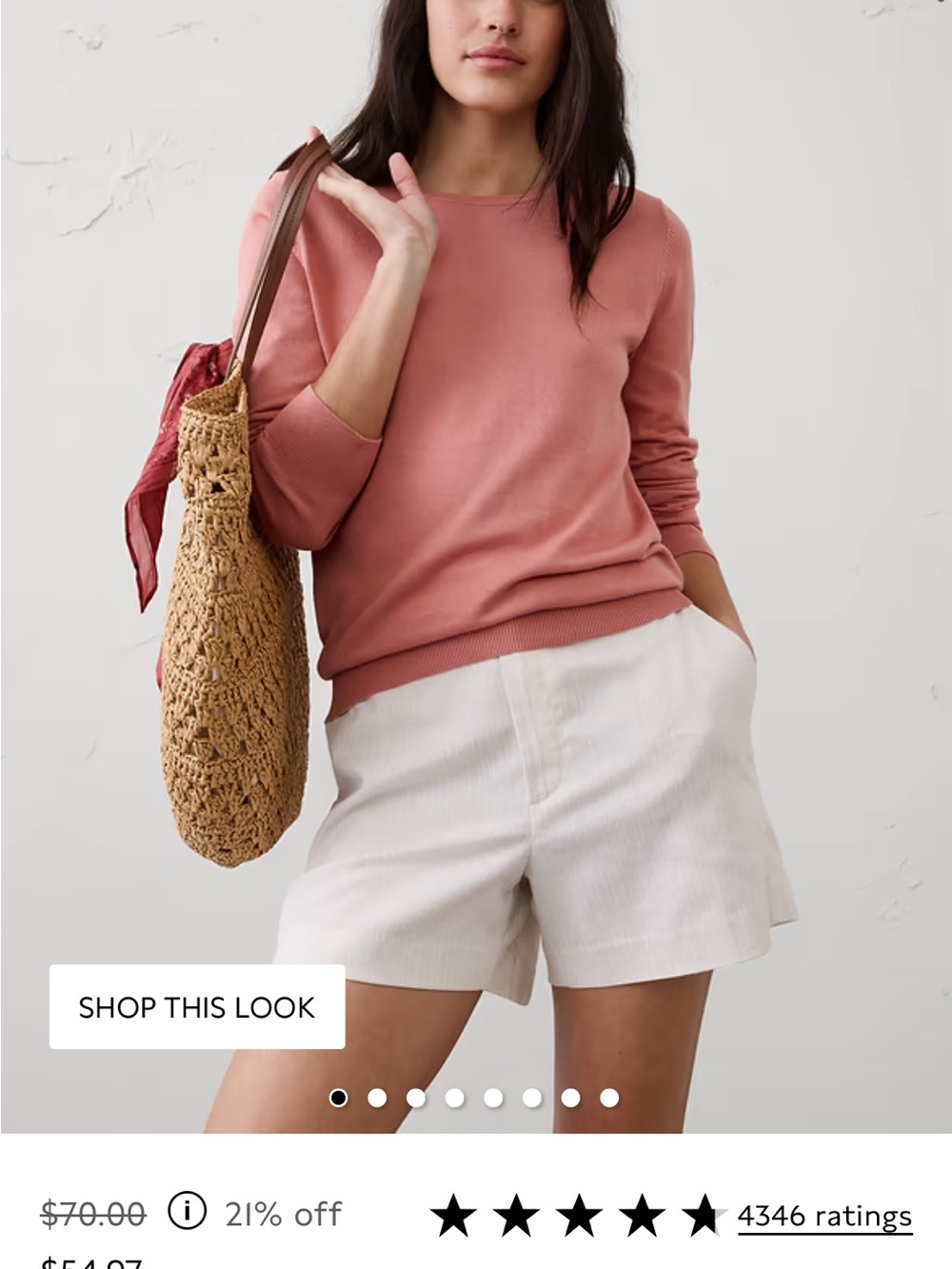 NWT Banana Republic Forever Sweater, XS